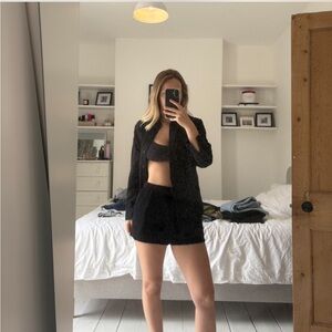 Aritzia Black Sail Set